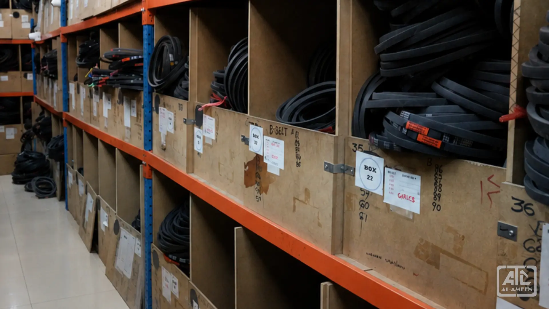Blackbelt power transmission belts stocked in Kuwait by Al Ameen Company