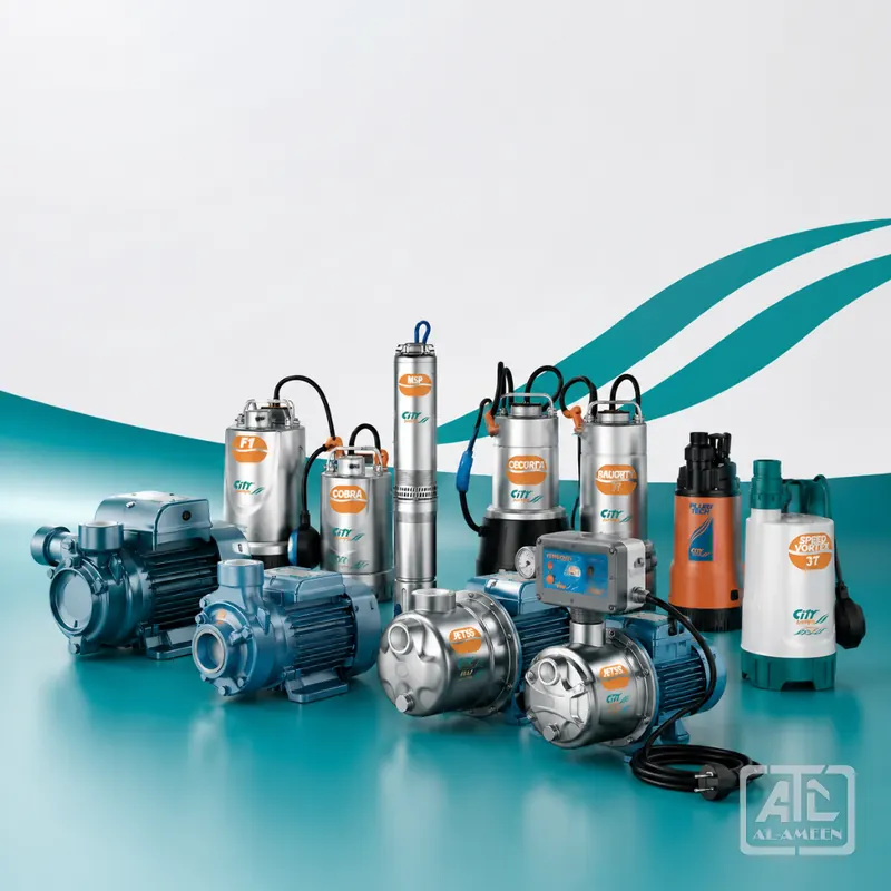 City Pumps Pumping Equipment supplied in Kuwait by Al Ameen Company