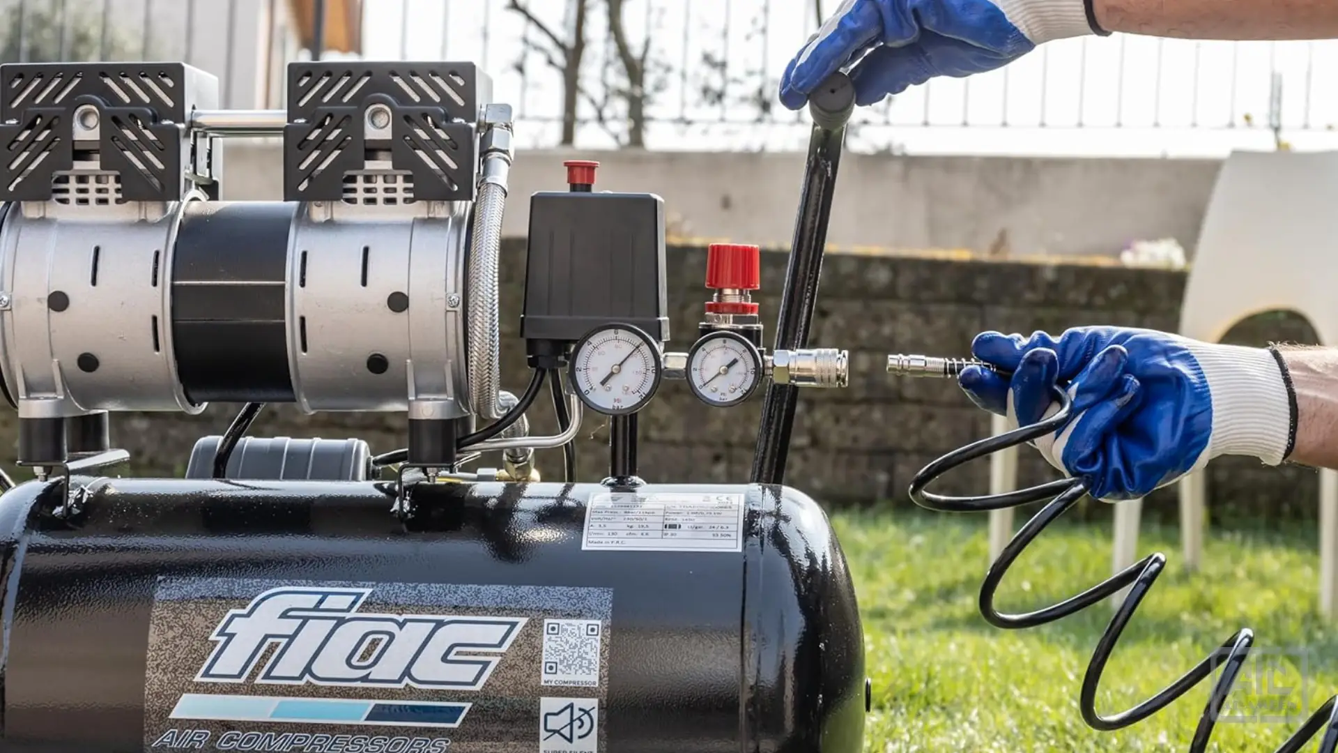 FIAC air compressors supplied in Kuwait by Al Ameen Company