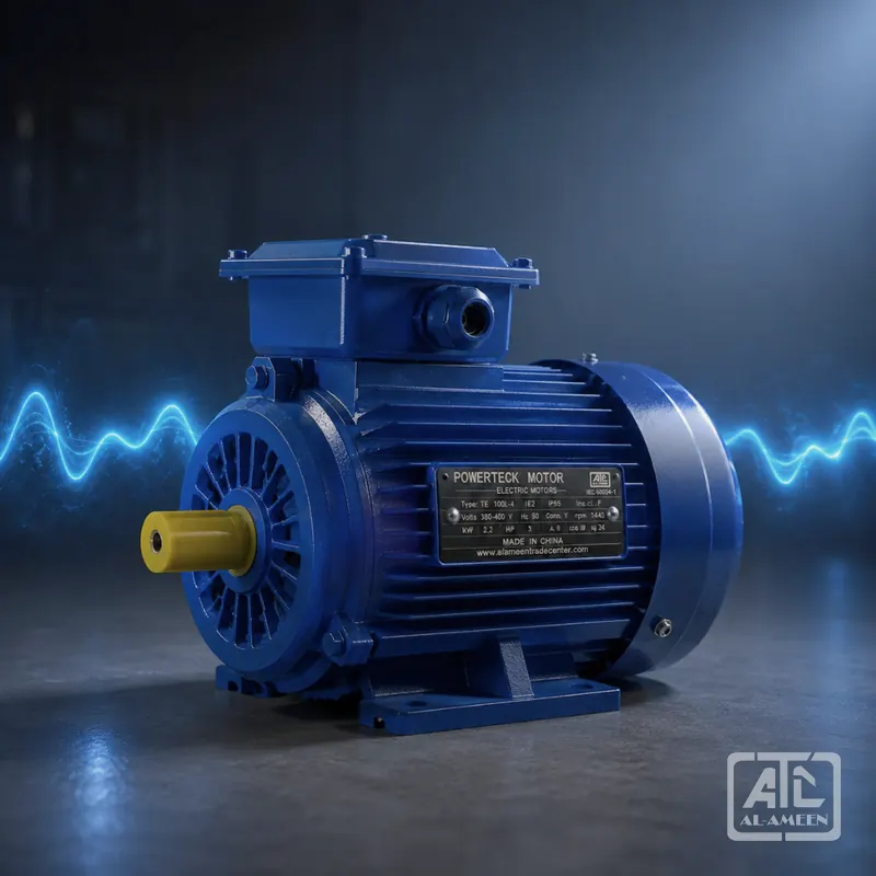 Powerteck electric motors supplied in Kuwait by Al Ameen Company, Shuwaikh — [1 of 7]
