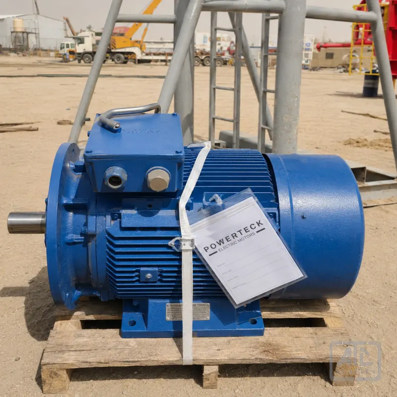 Powerteck electric motors supplied in Kuwait by Al Ameen Company, Shuwaikh — [2 of 7]