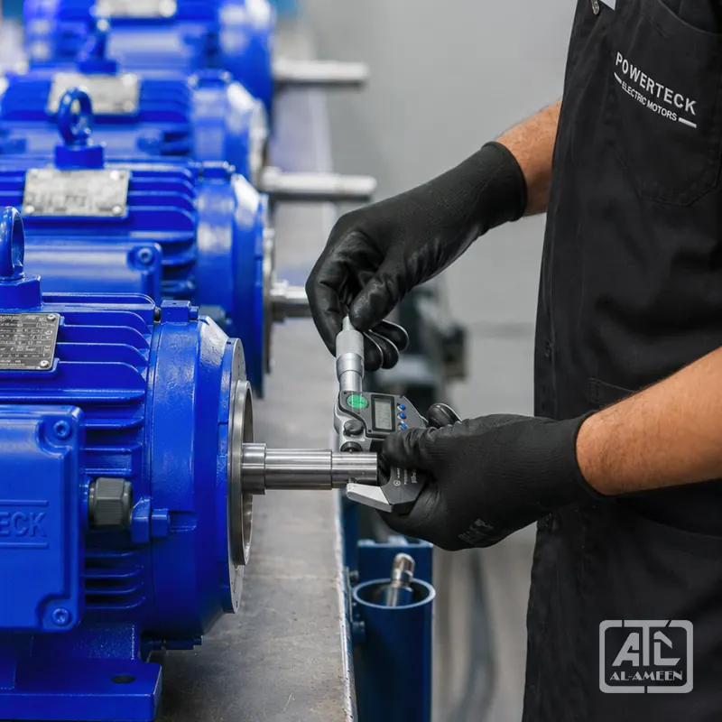 Powerteck electric motors supplied in Kuwait by Al Ameen Company, Shuwaikh — [4 of 7]