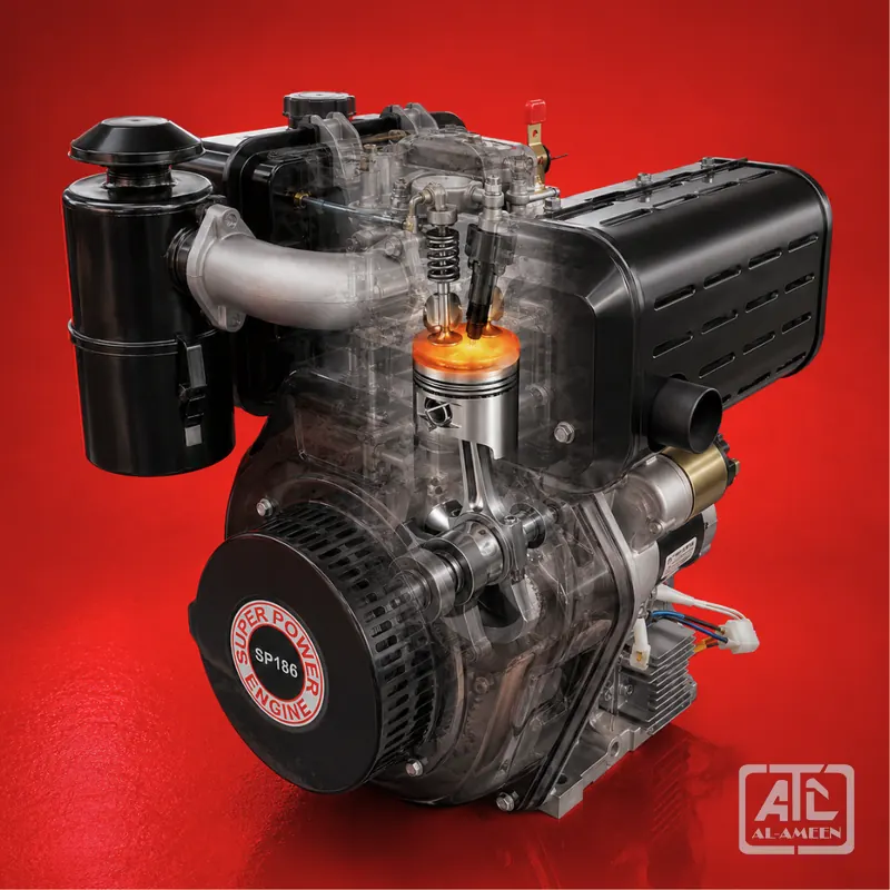 Super Power diesel engines supplied in Kuwait by Al Ameen Company, Shuwaikh — [2 of 7]