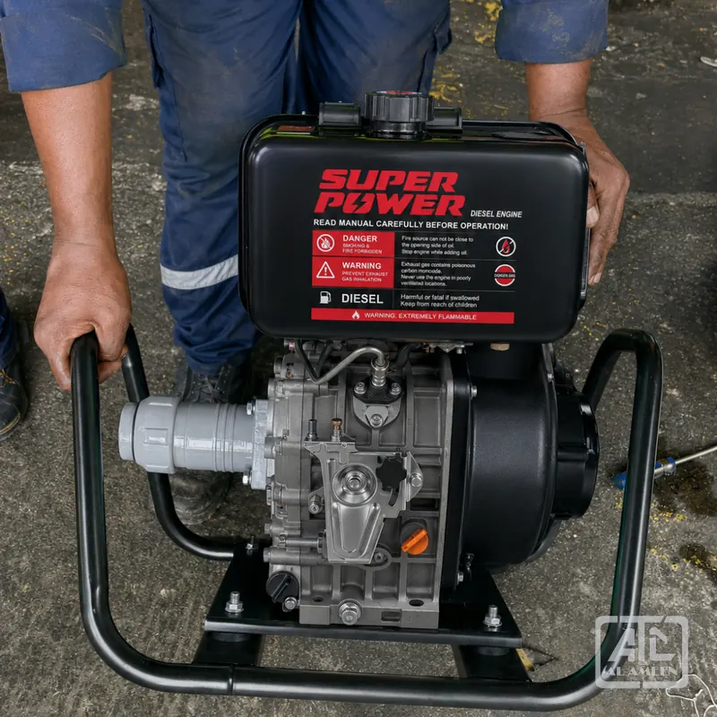 Super Power diesel engines supplied in Kuwait by Al Ameen Company, Shuwaikh — [3 of 7]