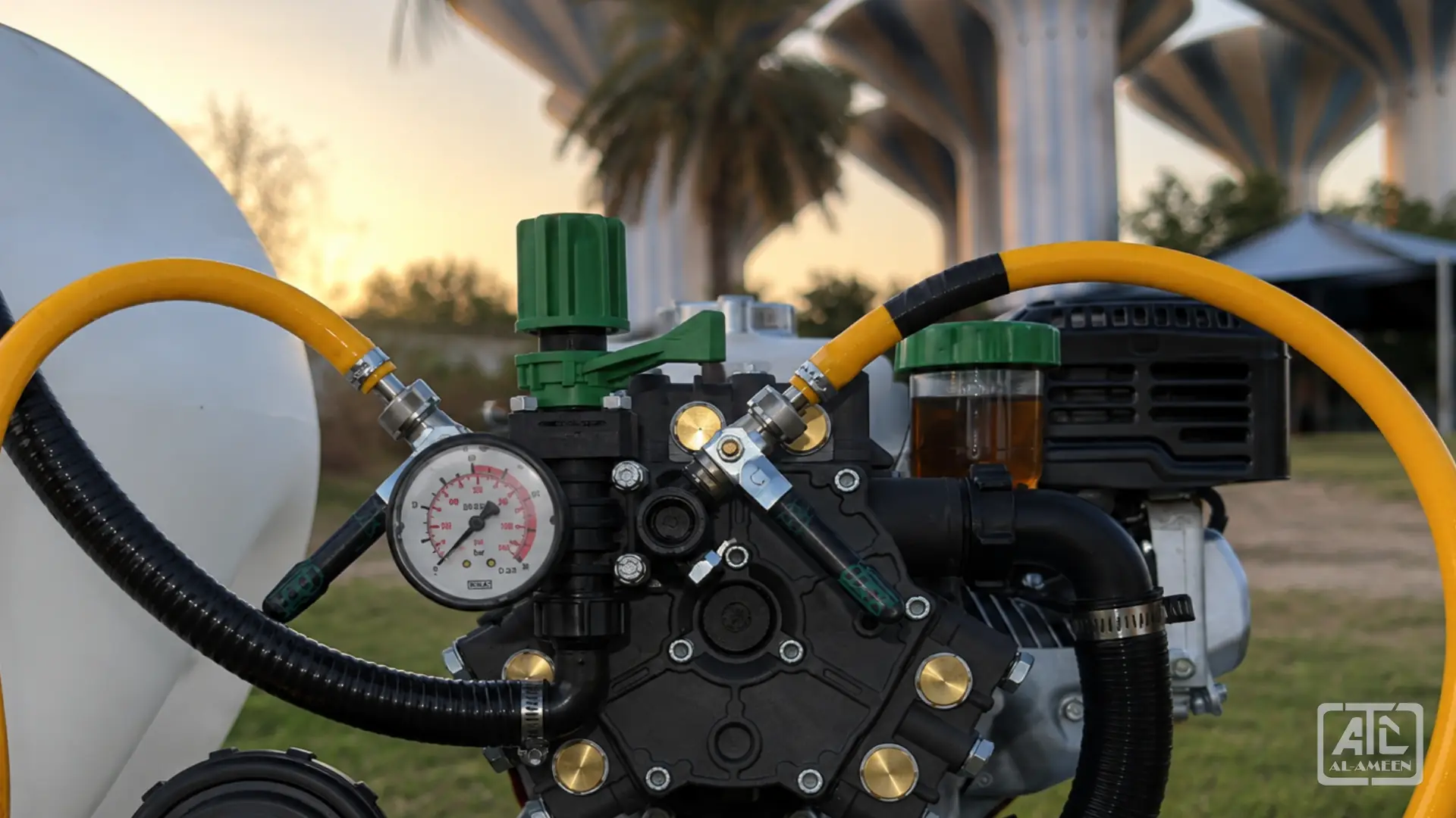 Udor high-pressure pumps supplied in Kuwait by Al Ameen Company
